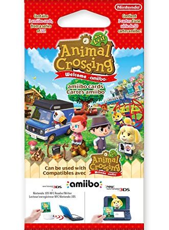 Paquet de 3 cartes : "Animal Crossing" - New Leaf Welcome amiibo