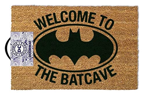 Paillasson Batman Welcome to The Batcave, Brown