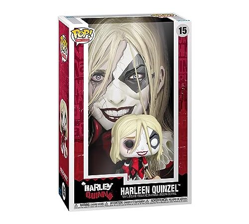 Funko Pop! Comic Cover: DC - Harleen Quinzel - Harley Quinn - Figurine en Vinyle à Collectionner - Idée de Cadeau - Produits Officiels - Jouets pour Les Enfants et Adultes