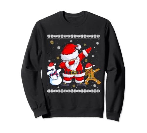 Christmas Dab - Dabbing Bonhomme de Neige du Père Noël Sweatshirt